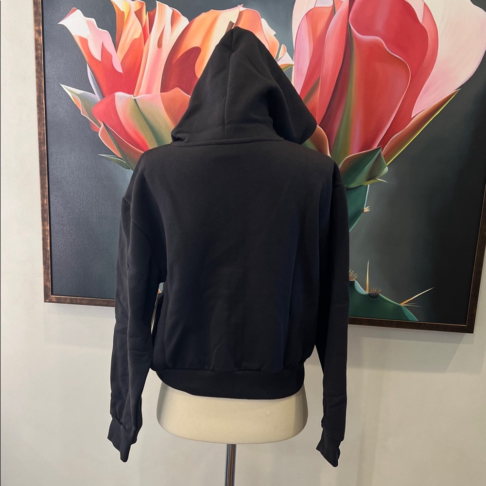 NWT Vans Shining Black Full-Zip Hoodie - Picture 7 of 12
